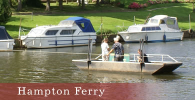 hampton ferry evesham